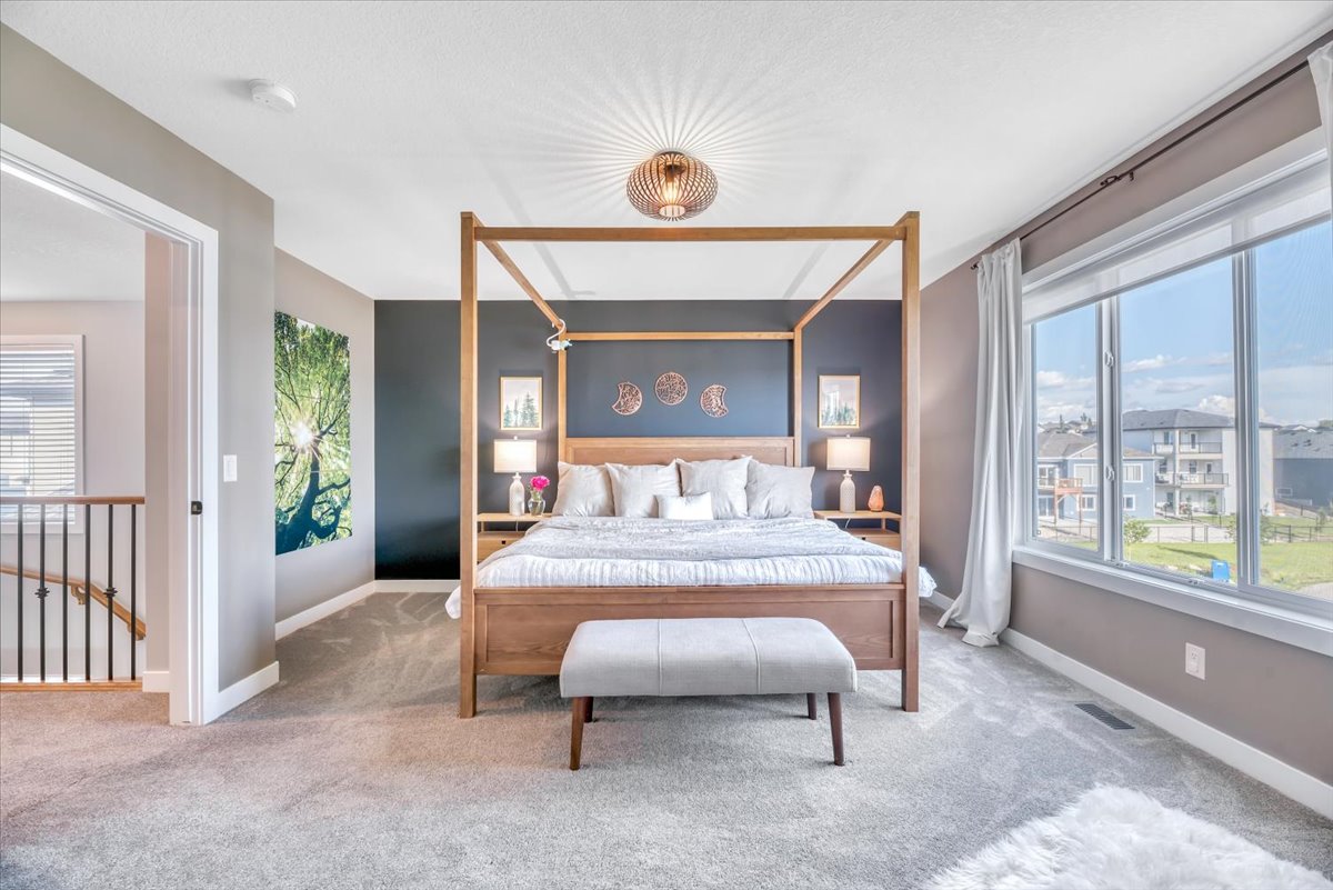 Primary bedroom at 835 Lakewood Circle Strathmore