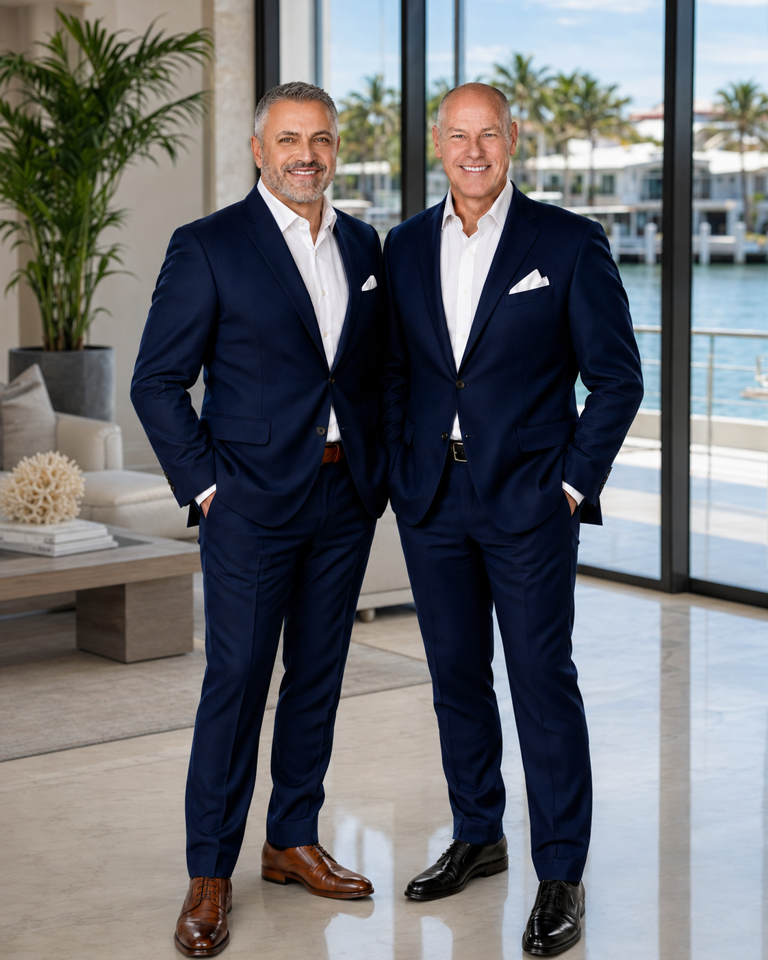 Tom Wolf and Fernando Rodrigues of the Tom Wolf Team