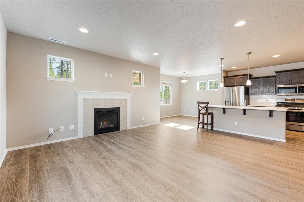 Hayden Homes designed first floor creates an expansive open floorplan greatroom. Hayden Homes designed first floor creates an expansive open floorplan greatroom.