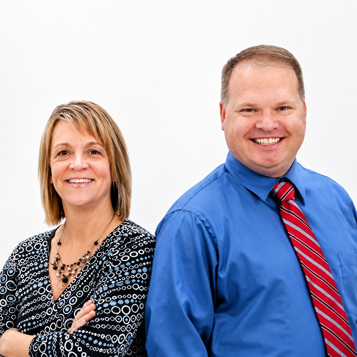 James and Karen Olsen, husband-and-wife REALTORS at Property Executives Realty in Hudson, Wisconsin