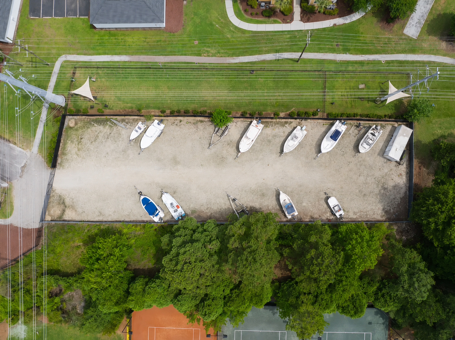 Boat and RV storage at Southampton Pointe