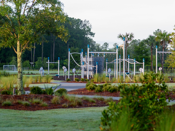 Neighborhood park and green space in Point Hope Charleston