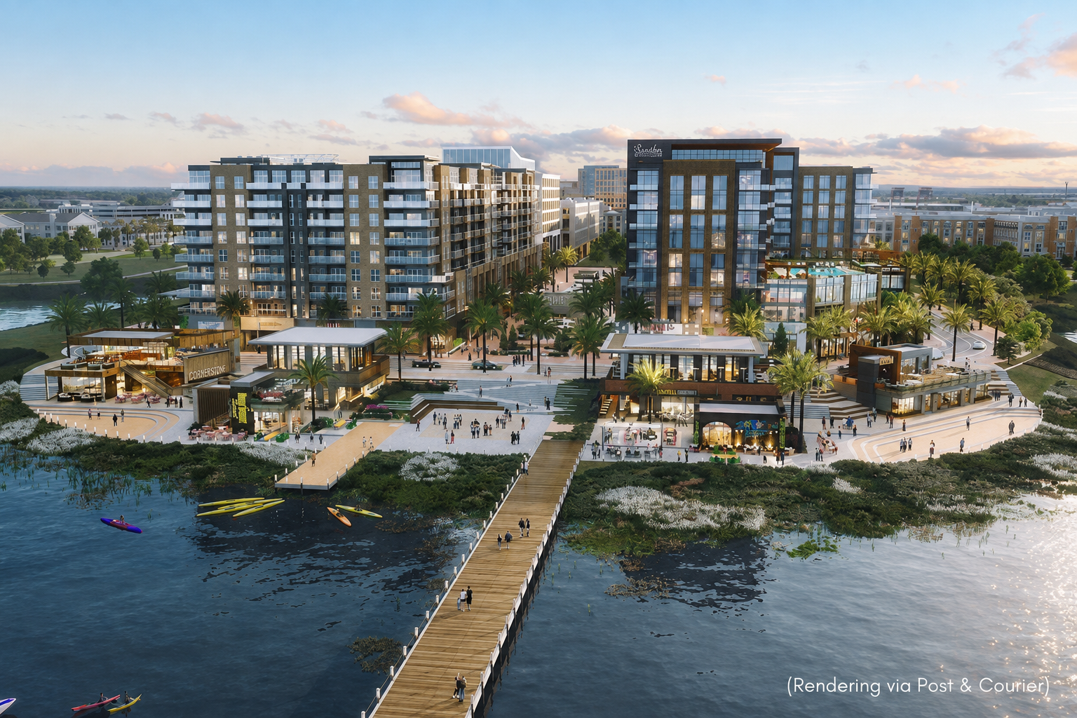 Magnolia Landing Charleston waterfront development