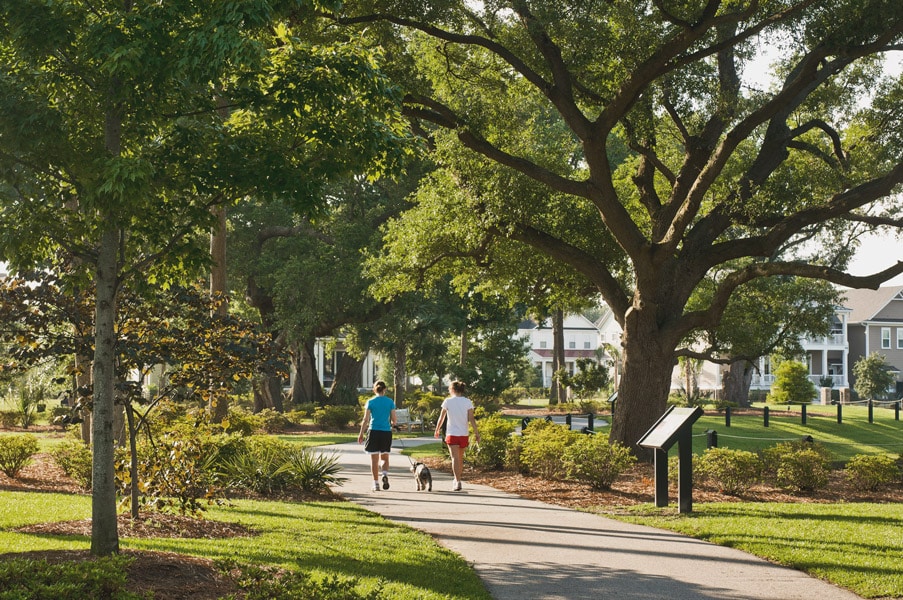 Daniel Island parks and walking trails