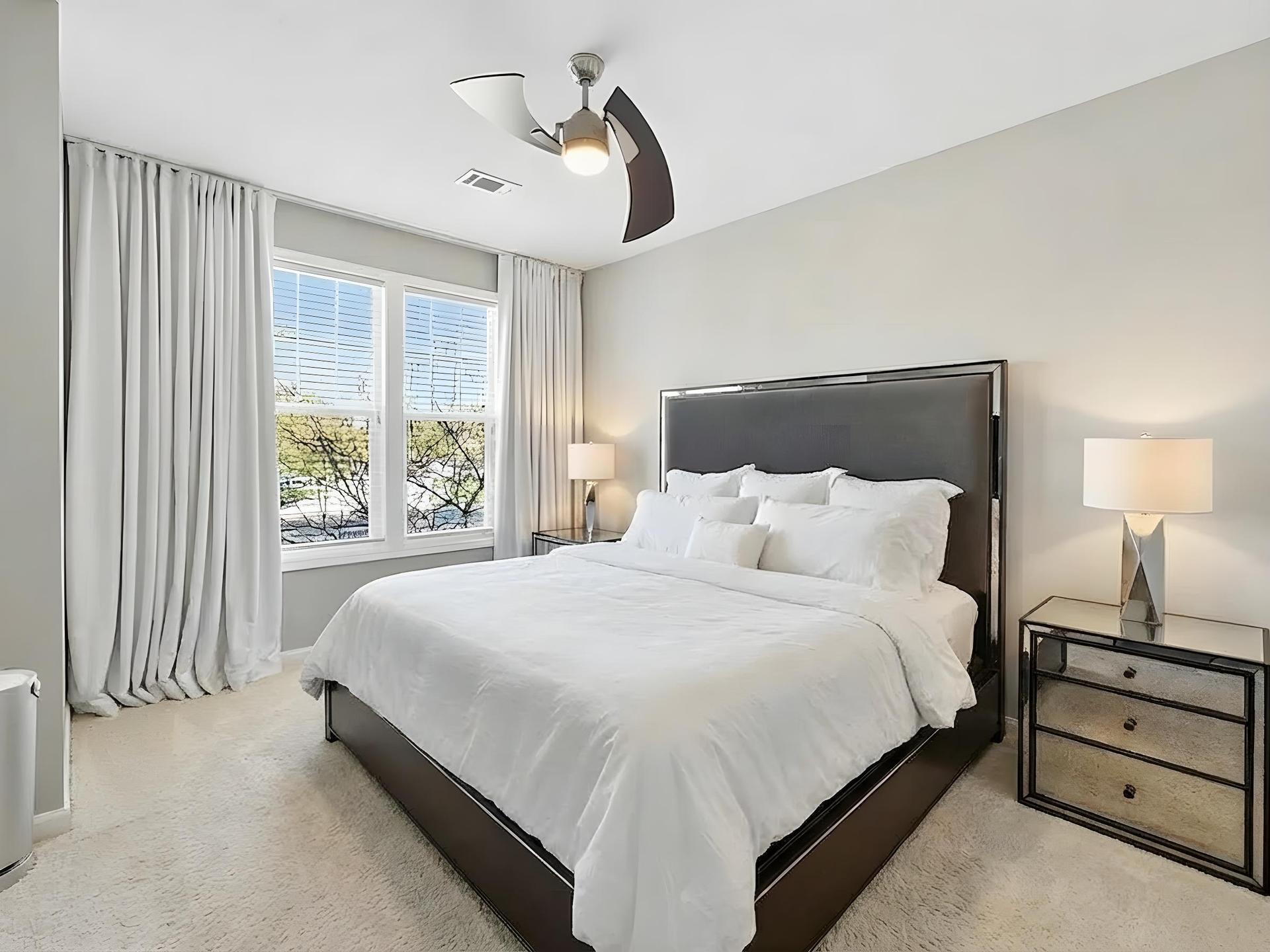 Primary bedroom at 1322 Rosewood Lane
