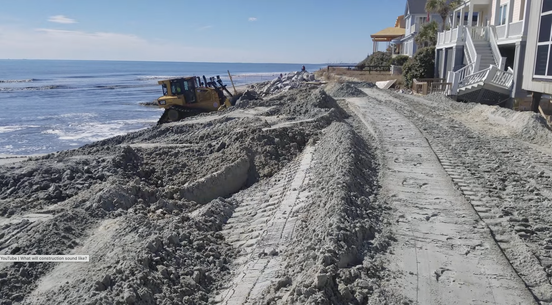 2026 Isle of Palms beach renourishment construction