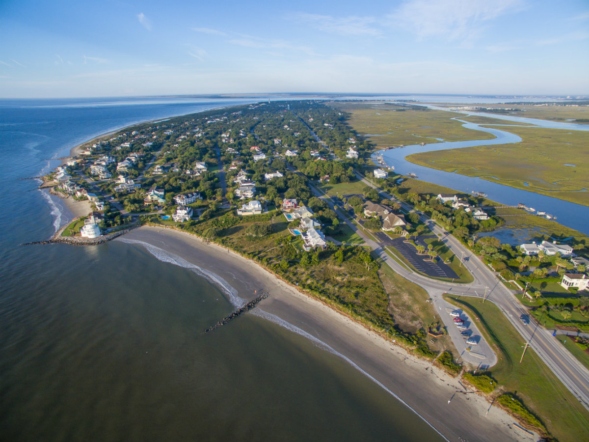 Luxury coastal setting on Sullivan's Island near Charleston, South Carolina