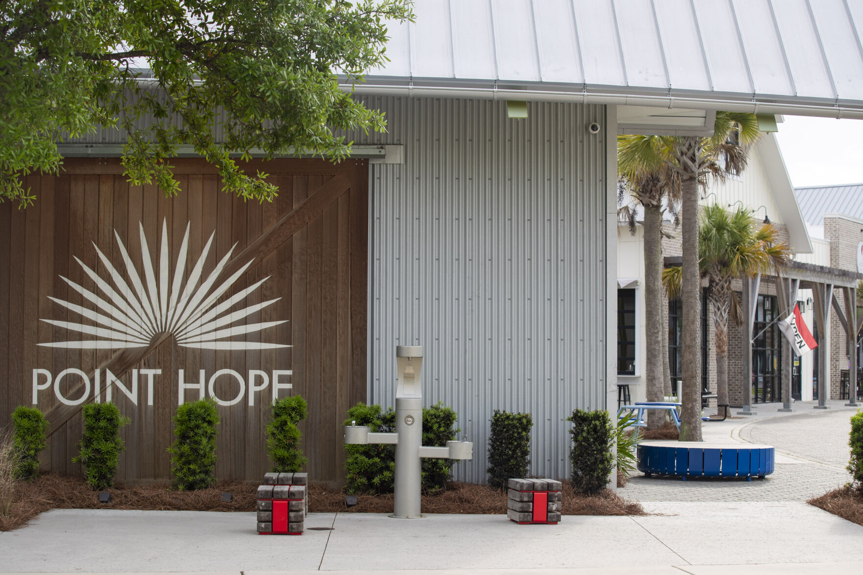 Point Hope community streetscape