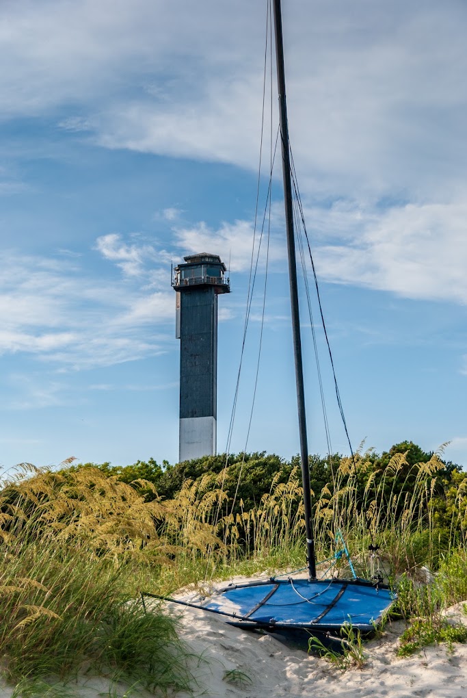 Sullivan's Island coastal landscape near Charleston, South Carolina
