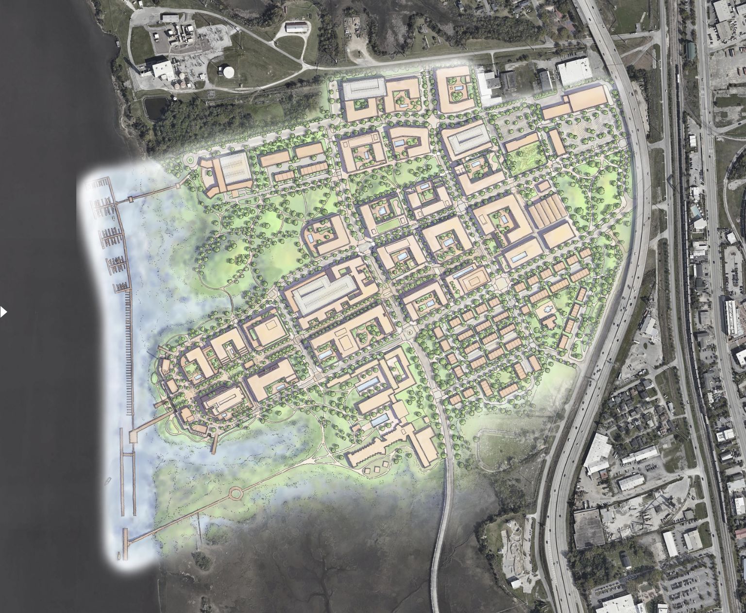 Magnolia Landing Charleston master plan map