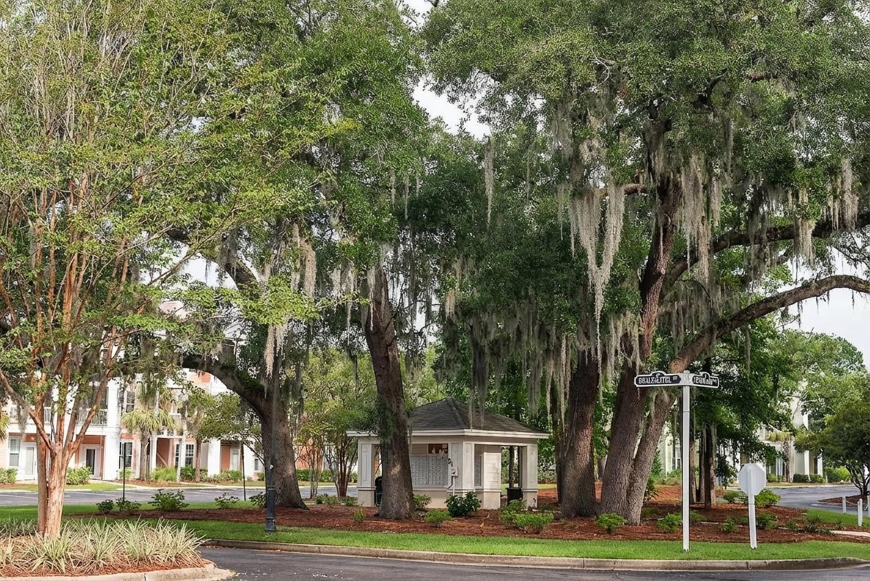 Gated entrance at Southampton Pointe