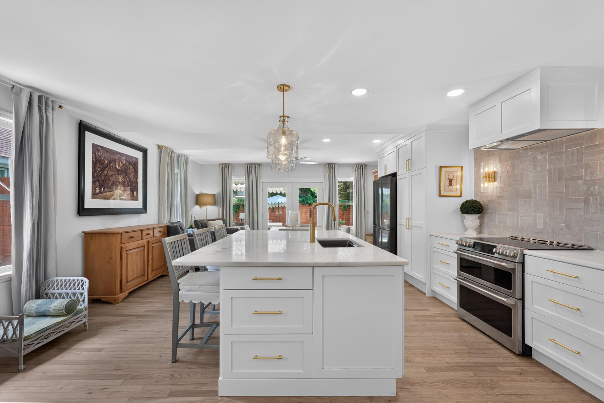 Renovated kitchen at 1175 Lazy Lane
