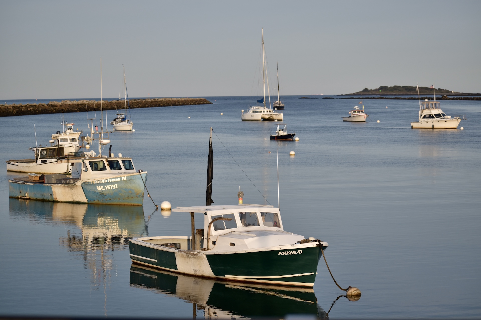 Camp Ellis Harbor Saco Maine Waterfront