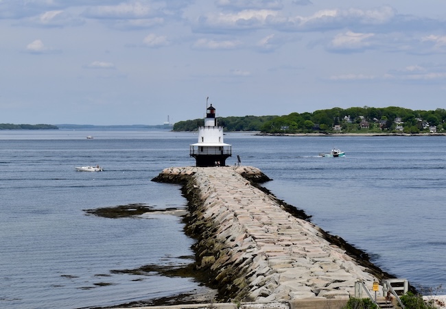Spring Point Ledge Lighthouse South Portland Maine Casco Bay