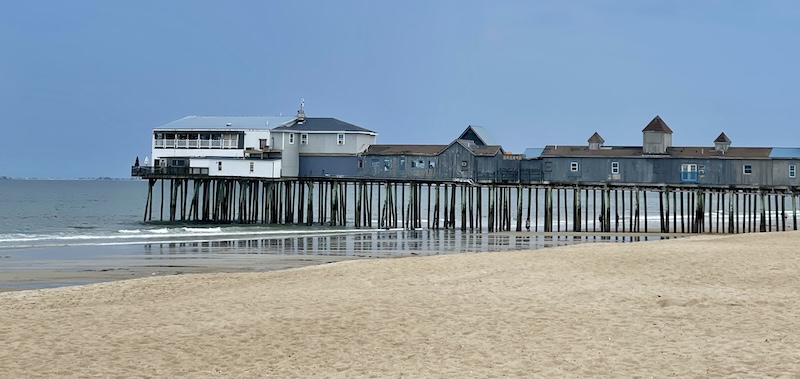 Old Orchard Beach pier, Maine