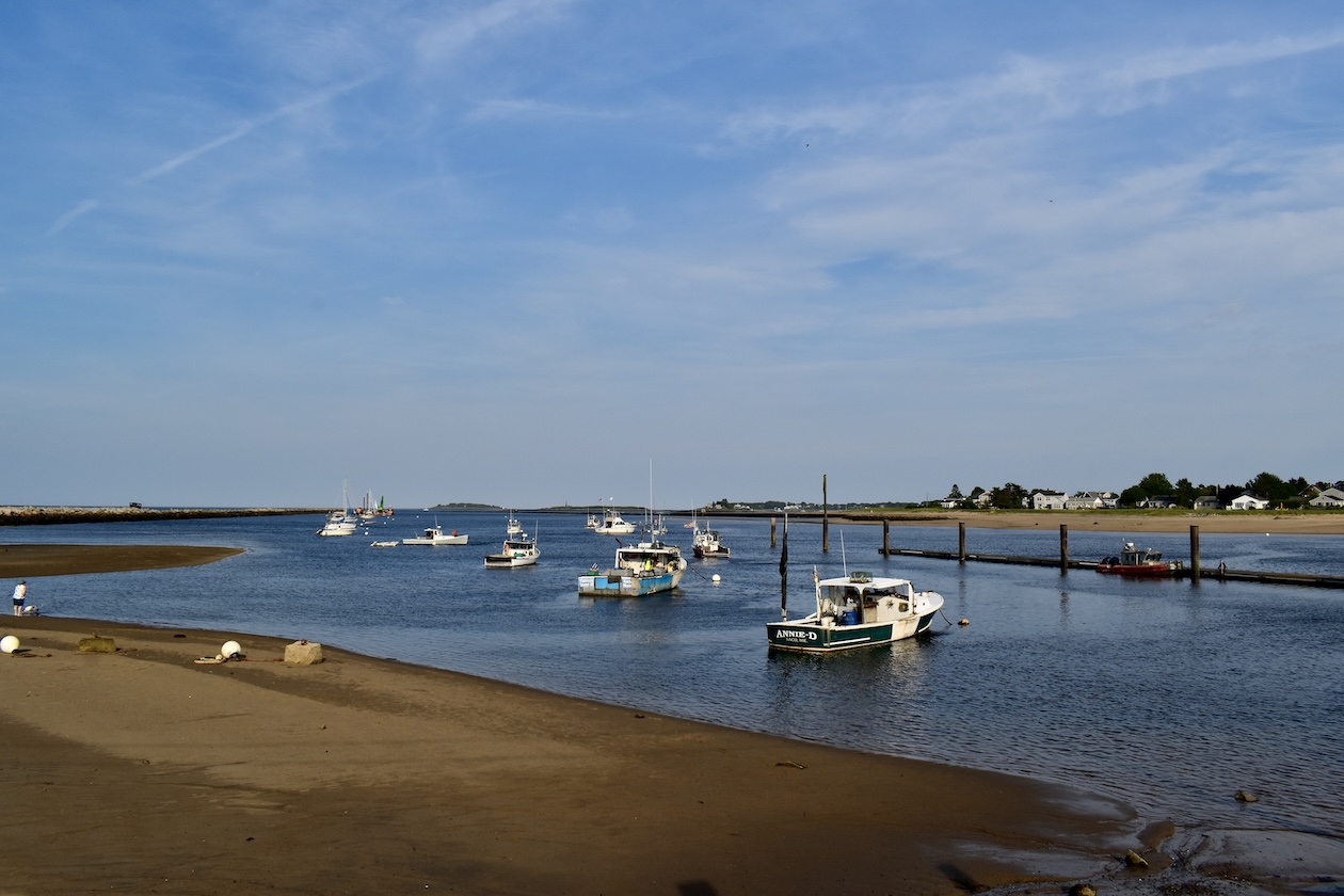 Camp Ellis Beach at low tide, Saco Maine - Southern Maine real estate by Robert Thibodeau eXp Realty