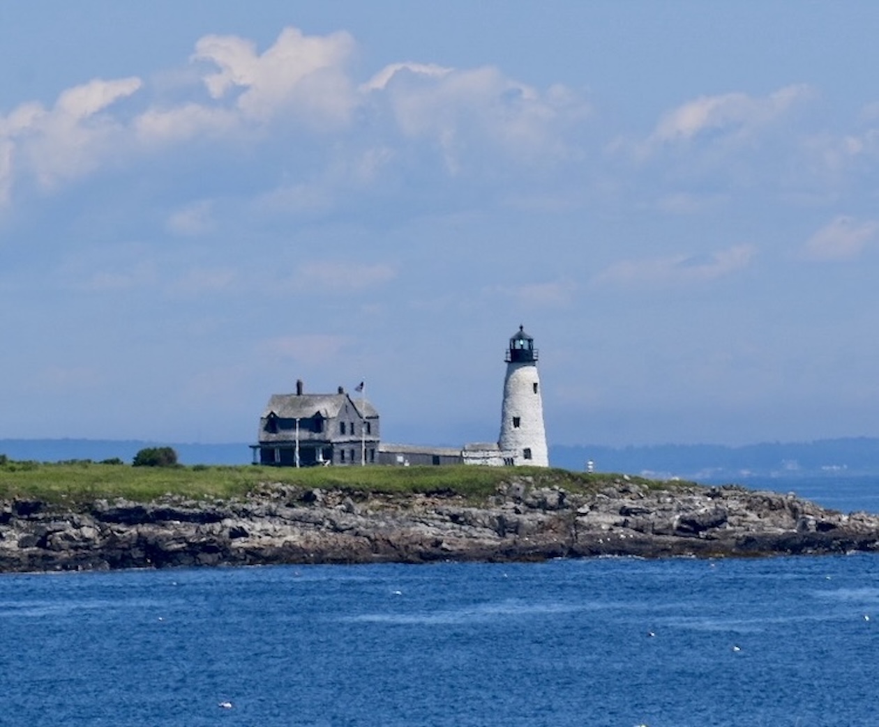 Wood Island Lighthouse at Biddeford Pool, Maine