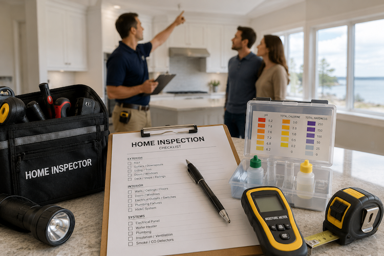 Maine home inspection tools and checklist for buyers