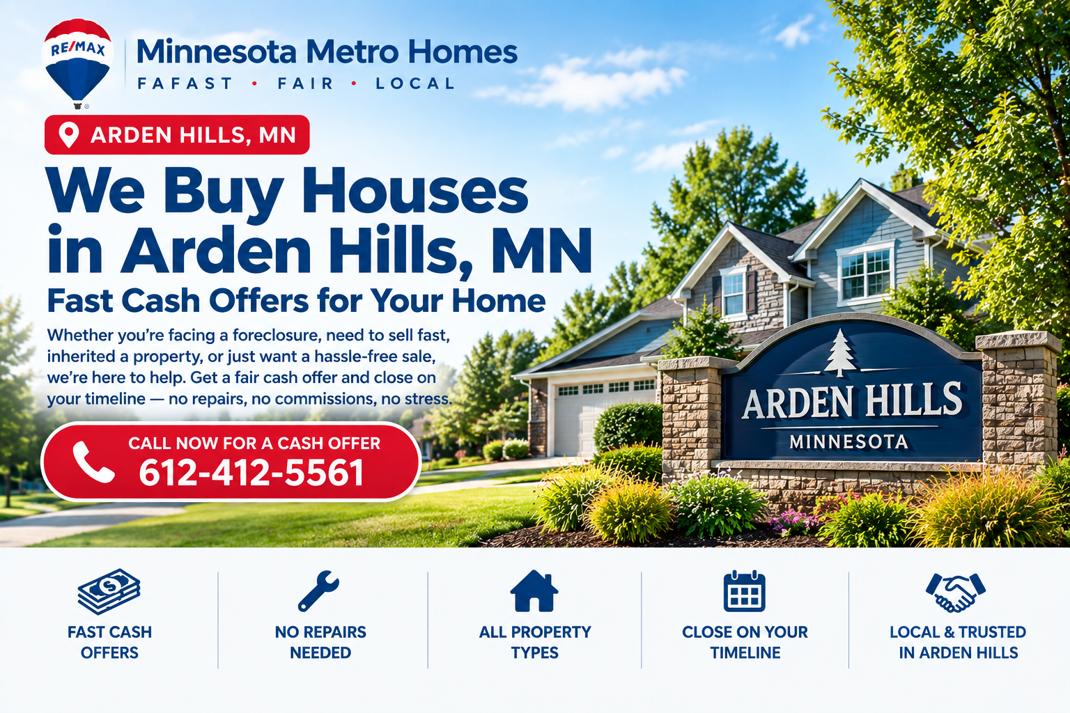 We Buy Houses MN - Arden Hills We Buy Houses MN - Arden Hills