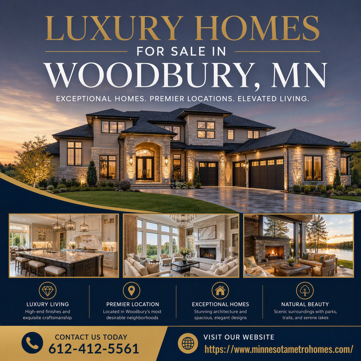 Woodbury MN High End Residential Estates