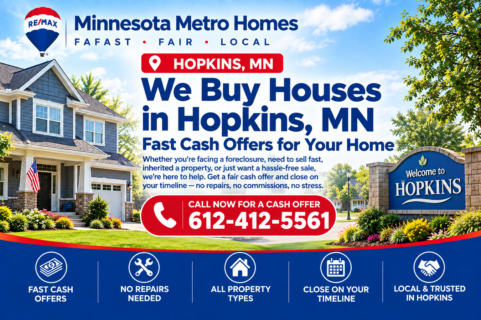 We Buy Houses MN - Hopkins